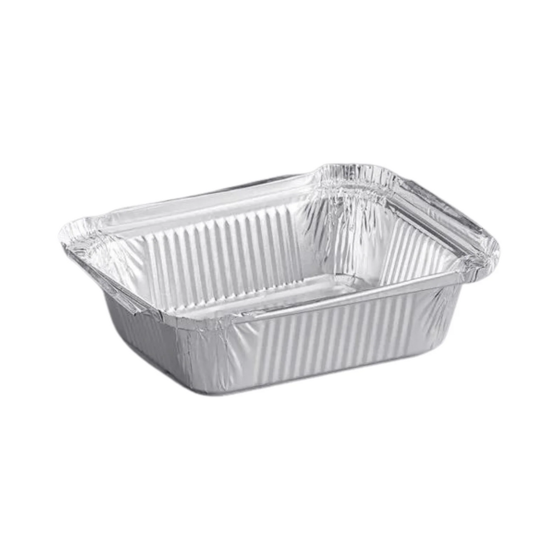 1Lb Oblong Pan 5.5" x 4" Disposable Aluminum